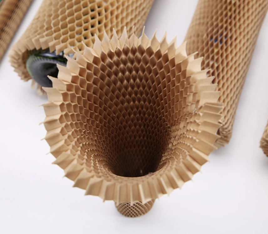 Honeycomb Paper Sleeve | Eco-Friendly Protective Packaging for Bottles & Fragile Products