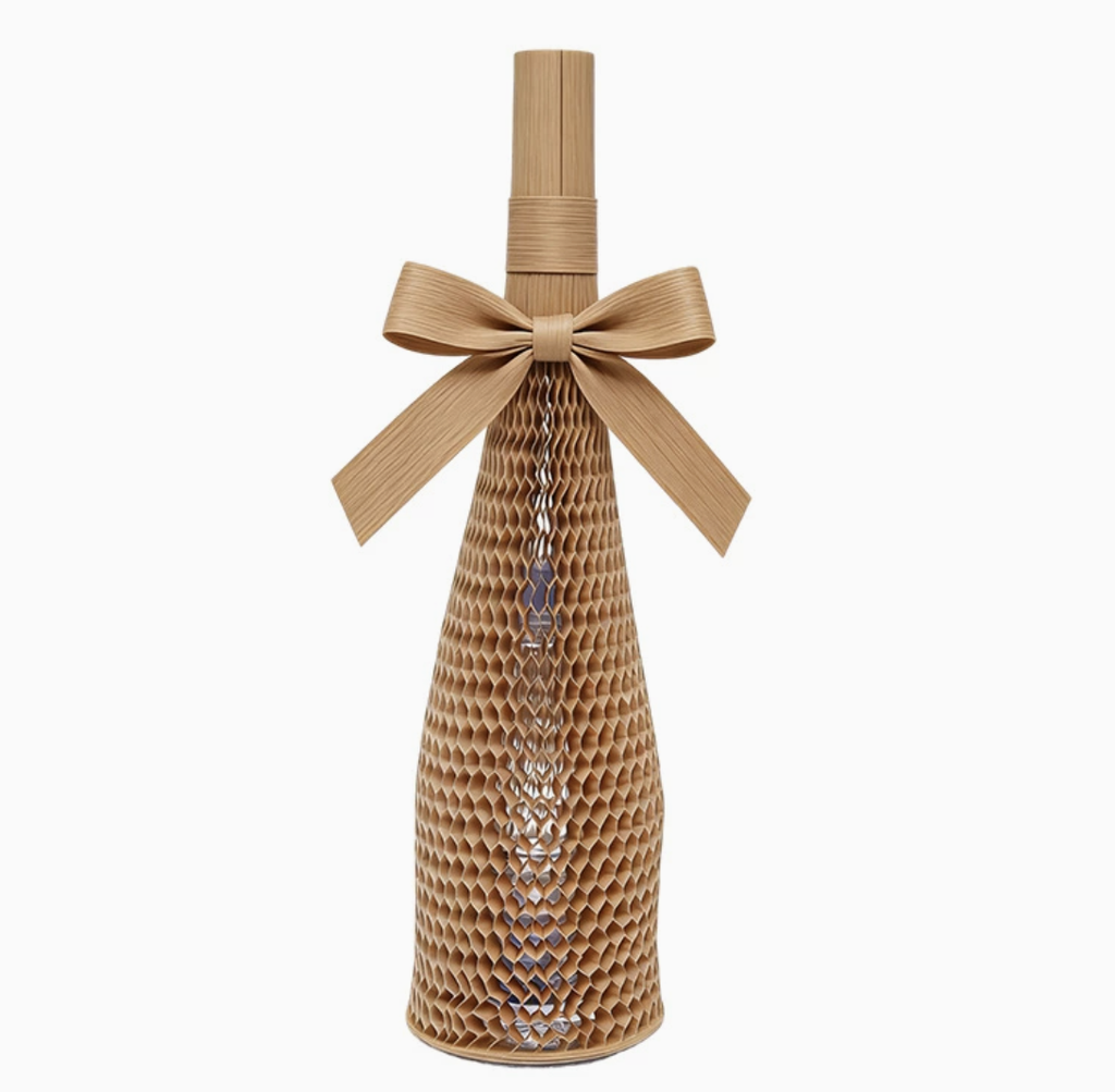 Honeycomb Paper Sleeve | Eco-Friendly Protective Packaging for Bottles & Fragile Products