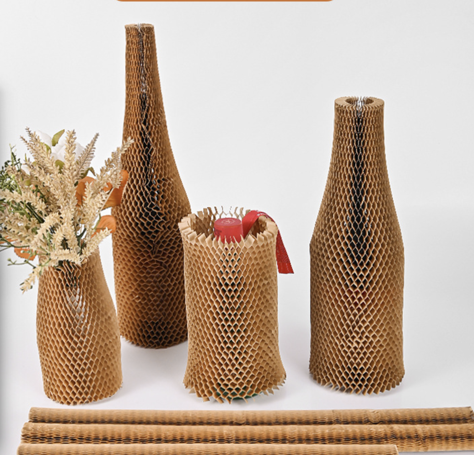 Honeycomb Paper Sleeve | Eco-Friendly Protective Packaging for Bottles & Fragile Products