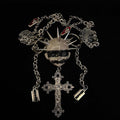 NOX | The Penance – Spiked Doll Head Rosary (Stainless Steel)