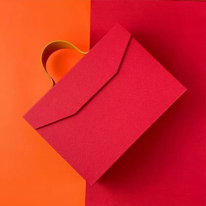 Paper Gift Box with Handle Folding Rigid Packaging for Clothing, Gifts and Retail Packaging/Free logo
