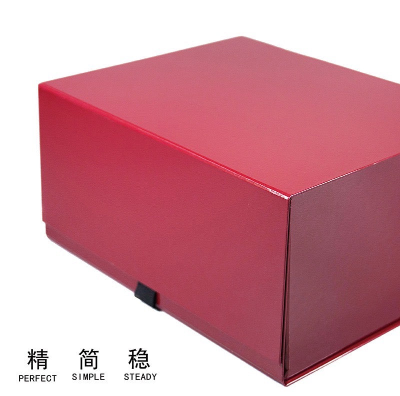 Luxury Foldable Magnetic Gift Box  size 13.6 × 10.4 × 6.6 inch | Large Capacity Rigid Packaging Box with Custom Logo