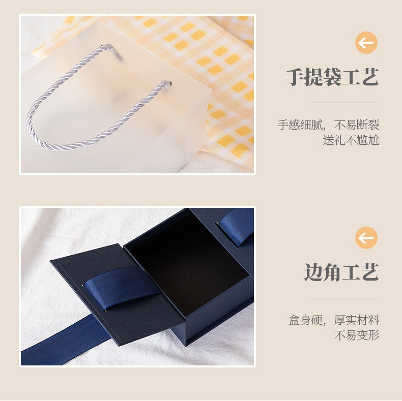 Luxury Magnetic Gift Box with Ribbon | Custom Logo Rigid Folding Box for Premium Packaging
