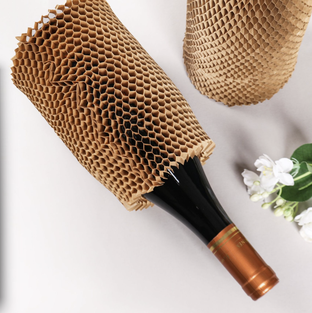 Honeycomb Paper Sleeve | Eco-Friendly Protective Packaging for Bottles & Fragile Products
