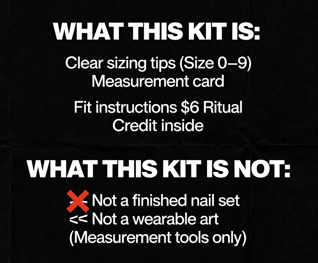 The Blood Pact: Precision Sizing Kit (With $6 Credit)