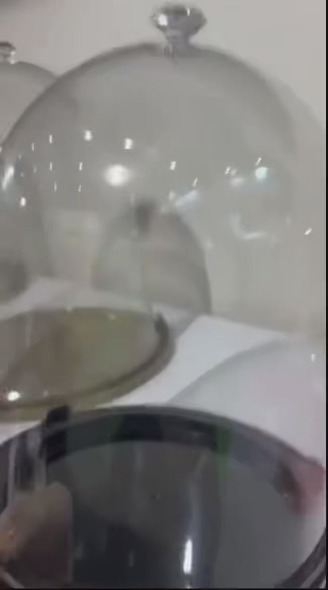 Clear Dome Cake Box Transparent Bakery Packaging Box for Cakes, Cupcakes and Pastries